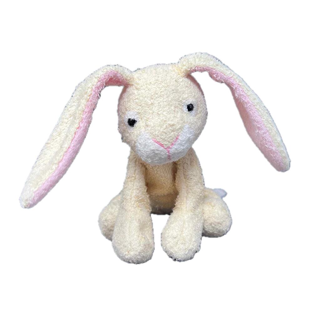 Russ Luv Pets Bunzie Bunny Plush Mini 5” Rabbit Lovey Cream Sensory Toy